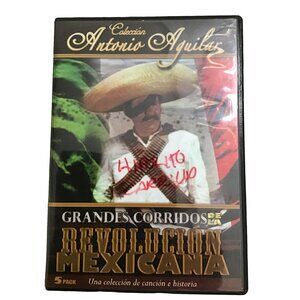 DVD- GRANDES CORRIDOS REVOLUCION MEXICANA CON ANTONIO AGUILAR